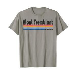 1980S Style Mont Tremblant Canada T-Shirt T-Shirt